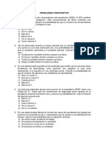 Problemas Propuestos de Estadistica La Normal y Poissoon