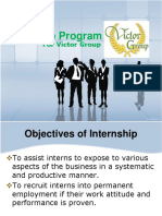 Internship Program Victor Group