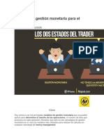 Modelos de Gestión Monetaria para El Trading