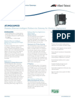 AT-iMG626MOD: Modular, Ethernet Intelligent Multiservice Gateway For Outdoor Deployment