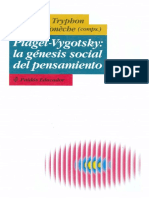 Piaget - Vigotsky - La Genesis Social Del Pensamiento - 269 Pag