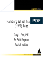 Hamburg Wheel Tracking Test PDF