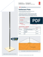 Settlement Plate SSB0010B