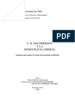 C. B. MacPherson y La Democracia Liberal