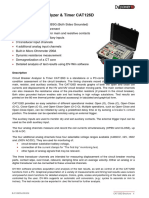 Circuit Breaker Analyzer & Timer CAT126D: Description