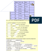 Am Reading A Paper?: Aux Verb: Subject Verb + - Ing Object