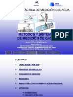 5.1.1 Métodos y Sistemas de Medición de Gasto