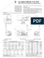 UL MASTECO ALARM VALVE Instruction Manual