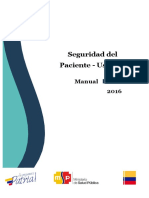 Manual de Seguridad Del Paciente Usuario SNS