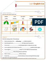 Worksheets Christmas 2