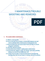 Air Heater Maintenace/Trouble Shooting and Remedies