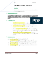 Management de Projet PDF