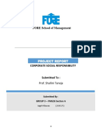 FORE School of Management: Project Report