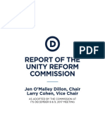 DNC Unity Reform Commission Report (2017)