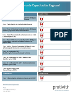 Protiviti - Programa de Capacitación Regional 2018