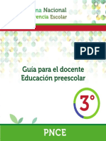 Guia Docente Preescolar PNCE