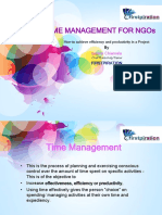 Time Management For NGOs - Firstpiration