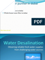 Aqua Water Purifier in Dubai