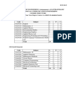 B Tech ECE R15 Syllabus