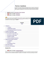 Confirmatory Factor Analysis