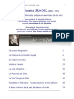 Abbé Maurice ZUNDEL Extrait Et Biographie