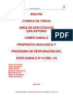 Informe Del Pozo SBL-14