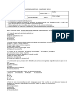 Diagnostico Segundo Medio Biologia