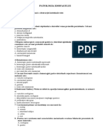 Patologia Esofagului Și Stomacului - Patologia Intestinală 1