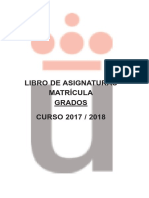 Libro Asignaturas Grado 2017 2018