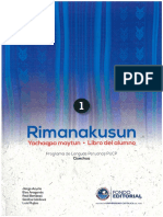 Rimanakusun 1 Libro Del Alumno PDF