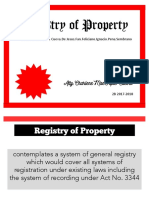 Registry of Property