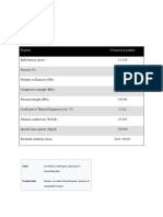 Graphite: Key Properties