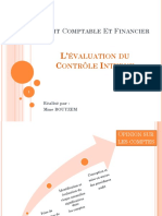 Lévaluation Du Contrôle Interne