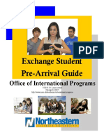 Pre Arrival Guide