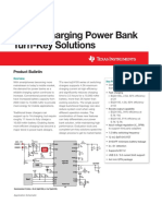 Faster Charging Power Bank Turn-Key Solutions: Product Bulletin