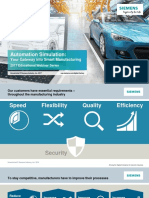 Automation Simulation:: Your Gateway Into Smart Manufacturing