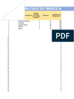 Plantilla para Calculo de Indice Academico UNAH 2018