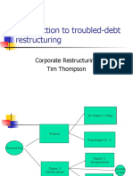 Introduction To Troubled-Debt Restructuring: Corporate Restructuring Tim Thompson