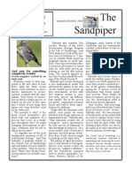 Sept-Oct 2008 Sandpiper Newsletter Grays Harbor Audubon Society