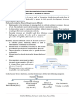 11 Biology Notes Ch12 Mineral Nutrition