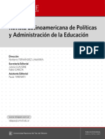 Revista Latinoamericana de Política y Administración de La Educación #006