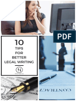 10 Tips For Better Legal Writing