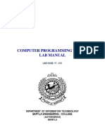 C Lab Manual