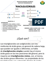 Triacilgliceroles Exposición