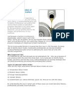 100 Failure Modes of Lubrication