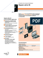 Sepam 1000+ Série 40 Synthèse