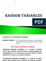 FINALS - Random Variables