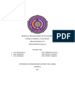 Proposal Program Kreatif Mahasiswa