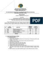 Pengumuman PTT Sumatera Utara