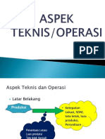 Pertemuan 5 Aspek Teknis